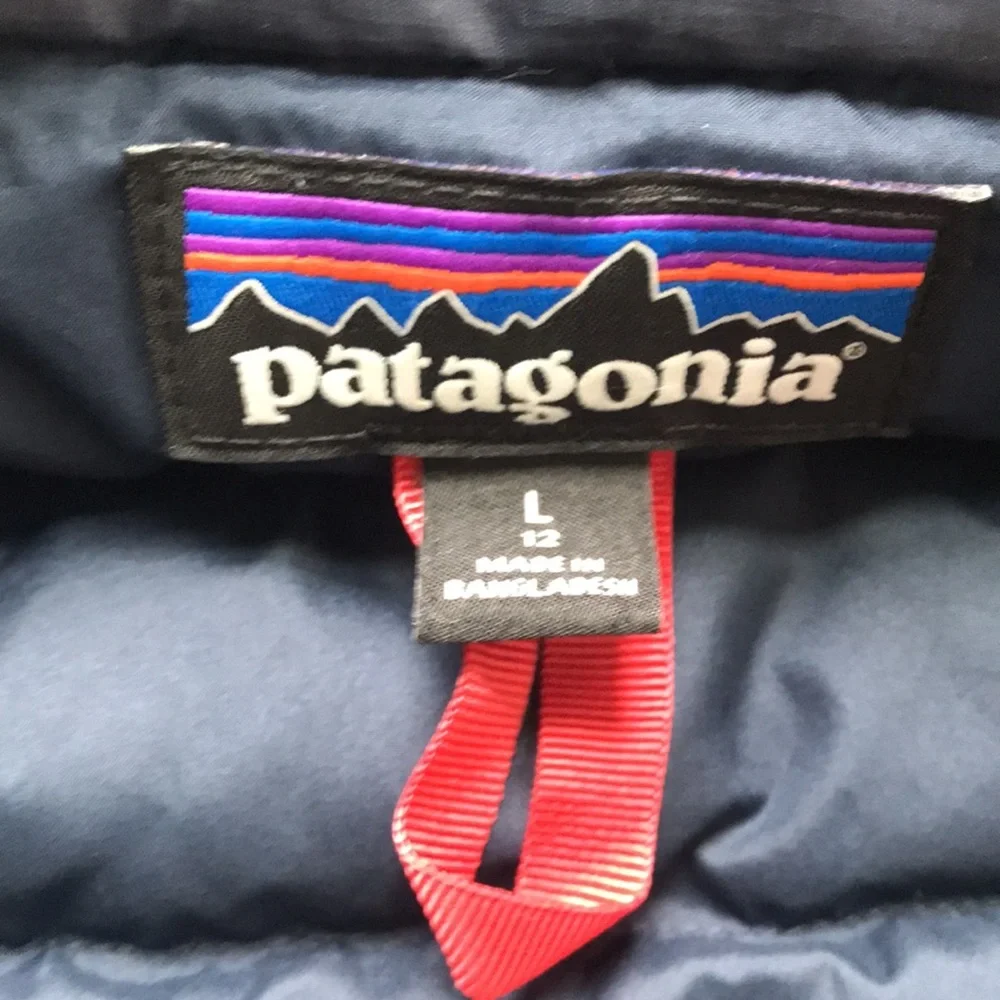 Patagonia Down Vest (boys' size L)